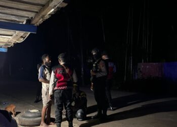 Dalam Rangka Manjaga Situas Kamtibmas, Dit Samapta Polda Papua Lakukan Patroli