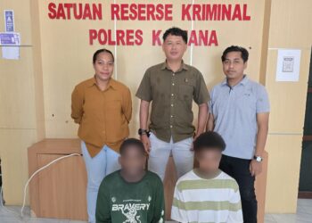 Unit PPA Sat Reskrim Polres Kaimana amankan 2 Pelaku Pemerkosaan di Lobo