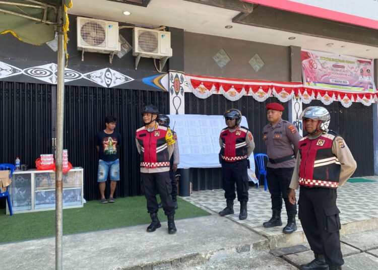 Polda Papua Gelar Patroli dan Imbau Warga Jaga Kamtibmas Saat PSU