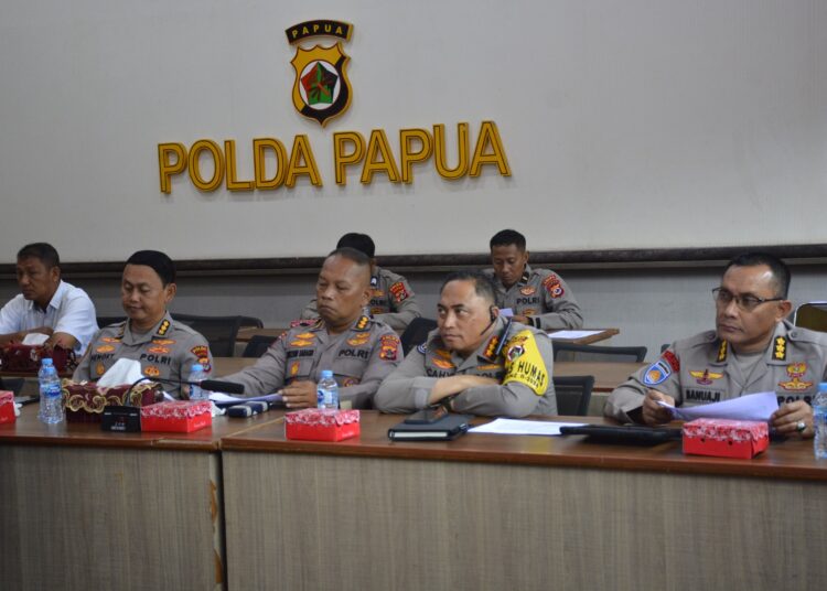Polda Papua Ikuti Vicon Persiapan Gerakan Pangan Murah Polri, Wujudkan Stabilitas Harga dan Ketahanan Sosial
