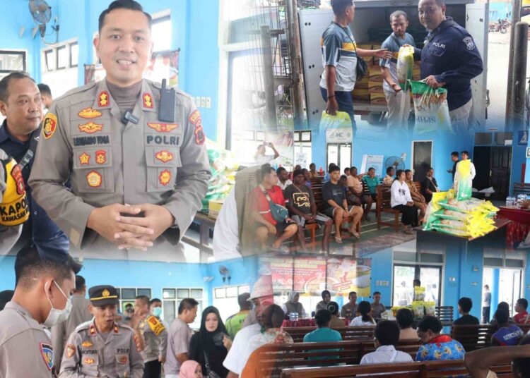 Polres Merauke Gelar Gerakan Pangan Murah Jelang HUT ke-80 RI