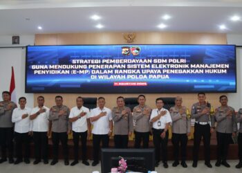 Polda Papua Perkuat SDM untuk Sukseskan Penerapan Sistem E-MP