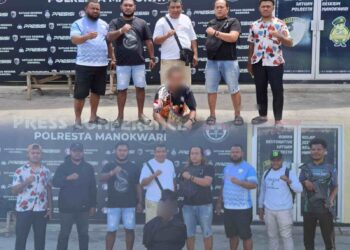 Team Khusus Anti Bandit (Tekab) Sat Reskrim Polresta Manokwari Berhasil Ungkap Pelaku Penganiayaan