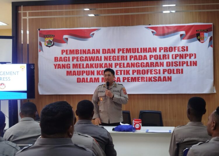 Hari Ke-2 Kegiatan Pembinaan dan Pemulihan Profesi Polri Bagi PNPP Jajaran Polda Papua Tahun 2025
