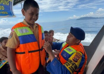 Perpustakaan Terapung Polresta Warnai Peringatan Hari Pramuka di Kota Jayapura