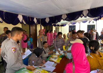 Dukung Stabilkan Harga Beras, Polresta Manokwari Gelar Gerakan Pangan Murah