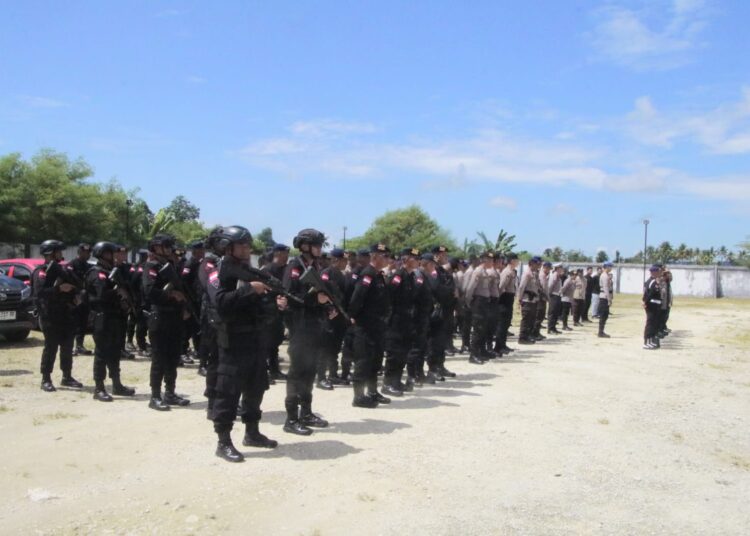 Polda Papua Kawal Ketat Penghitungan Suara dan Pemusnahan Surat Suara PSU Pilgub Papua 2024