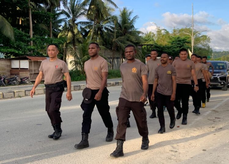 Hari Ke-5 Pembinaan dan Pemulihan Profesi, Polda Papua Tingkatkan Disiplin dan Integritas Personel PNPP