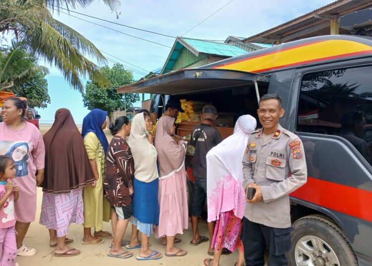 Dukung Stabilitas Harga, Polres Merauke Laksanakan Gerakan Pangan Murah untuk Warga Kampung Payum