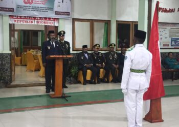 Kapolres Tolikara Hadiri Malam Dharma Bakti Paskibraka Kabupaten Tolikara