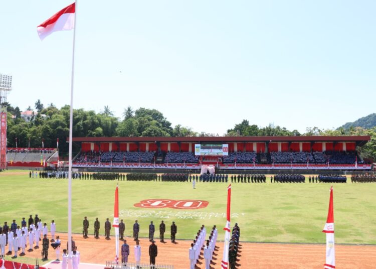 Upacara HUT ke-80 RI di Stadion Mandala, Kapolda Papua Ajak Warga Perkuat Nasionalisme