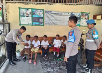 Subsatgas keladi sagu hadirkan layanan kesehatan untuk anak-anak, wujudkan kesehatan bagi generasi muda penerus bangsa