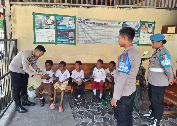 Subsatgas keladi sagu hadirkan layanan kesehatan untuk anak-anak, wujudkan kesehatan bagi generasi muda penerus bangsa