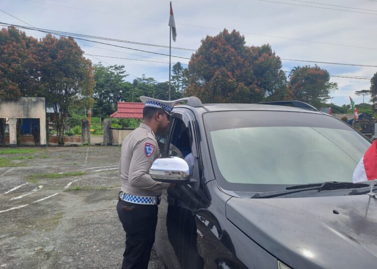 Satuan Lalu Lintas Polres Waropen Gelar KRYD, Jaring 29 Pelanggar