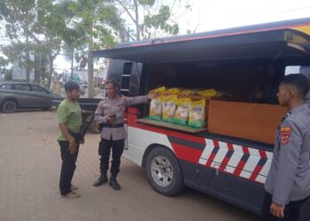 Polres merauke gelar operasi gerakan pangan murah hari ke-9, 720 kg beras terdistribusi kepada warga