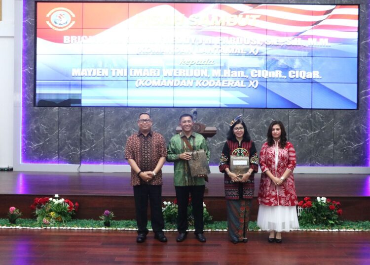 Kapolda Papua Hadiri Validasi Lantamal X Jadi Kodaeral X, Momentum Perkuat Sinergi TNI–Polri