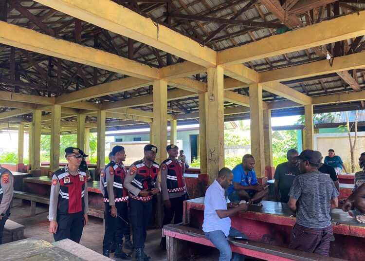 Sat Samapta Polres Sarmi Gelar Patroli KRYD Jaga Kondusifitas Kamtibmas