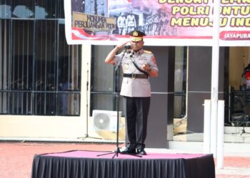 Kapolda Papua Pimpin Upacara Peringatan Hari Juang Polri Tahun 2025