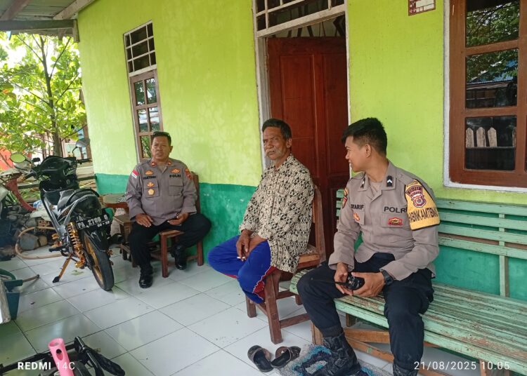 Kapolsek Sarmi Kota Laksanakan Sambang Warga, Perkuat Sinergi Polri dan Masyarakat