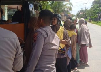 Polres Merauke Gelar Operasi Gerakan Pangan Murah Hari ke-13