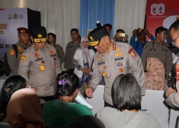 Wakapolri Tinjau Pembangunan SMA Kemala Taruna Bhayangkara dan Gelar Bakti Sosial Serta Bakti Kesehatan di Bogor