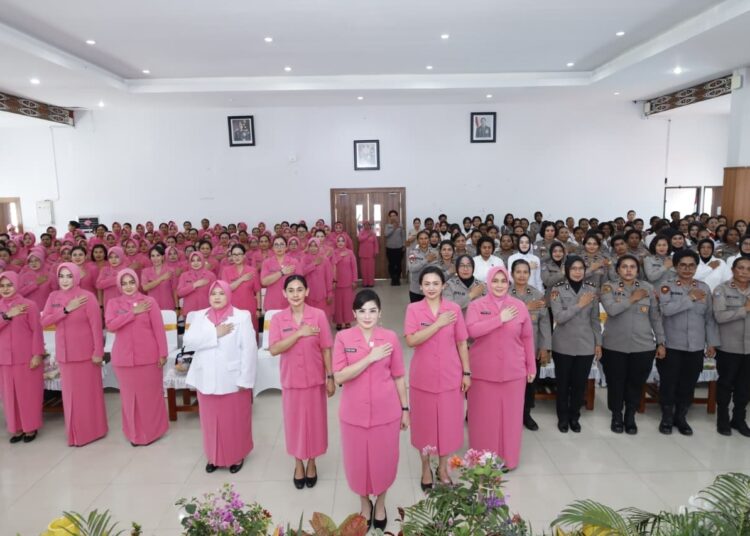 Peringati HKGB ke-73 dan HUT Polwan ke-77, Bhayangkari Gelar Ceramah Kesehatan Holistik