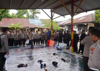 Kapolda Papua Barat Pimpin Tactical Floor Game, Perkuat Kesiapsiagaan Personel