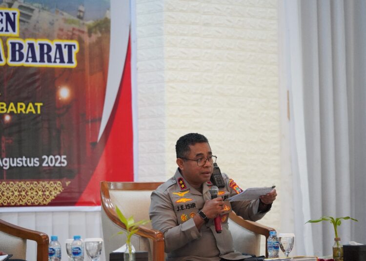 Kapolda Papua Barat Gandeng Tokoh Agama Kristen Perkuat Sinergi Jaga Kamtibmas