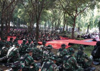 Panglima TNI Menggelar Doa Istighosah di Monas