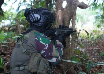 Pasukan Khusus TNI Sukses Laksanakan Infiltrasi Udara dan Sabotase Sasaran di Dabo Singkep