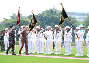 Perkuat Kerja Sama Militer di Kawasan Indo-Pasifik, Panglima TNI Terima Kunjungan Kehormatan Kasad Australia