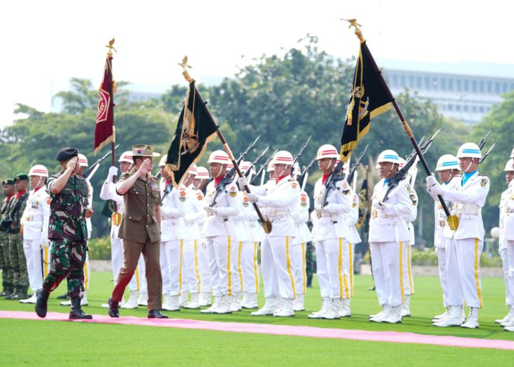 Perkuat Kerja Sama Militer di Kawasan Indo-Pasifik, Panglima TNI Terima Kunjungan Kehormatan Kasad Australia