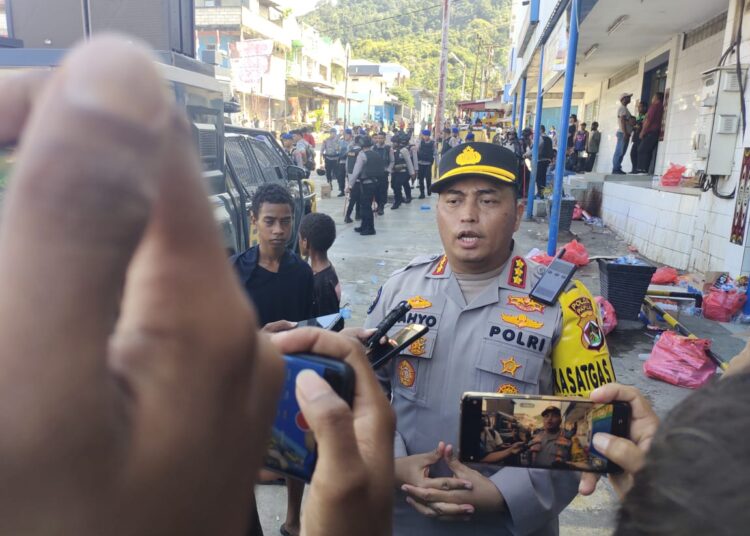 Kabid Humas Polda Papua Kombes Pol. Cahyo Sukarnito: Aksi Penyampaian Pendapat di Abepura Berjalan Aman dan Kondusif