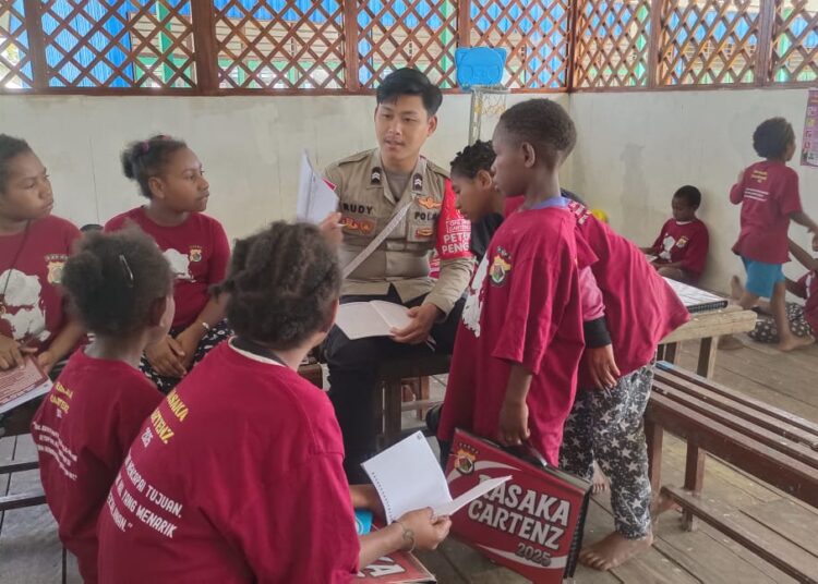 Program Si-IPAR Operasi Rasaka Cartenz 2025 Polres Pegunungan Bintang Hadirkan Edukasi bagi Generasi Penerus Bangsa