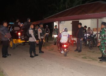 Patroli Skala Besar di Merauke, Aparat Keamanan Hadirkan Rasa Aman bagi Warga