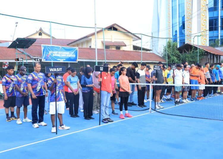 Kapolda Papua Buka Turnamen Tenis Cartenz Anniversary ke-5 Tahun 2025