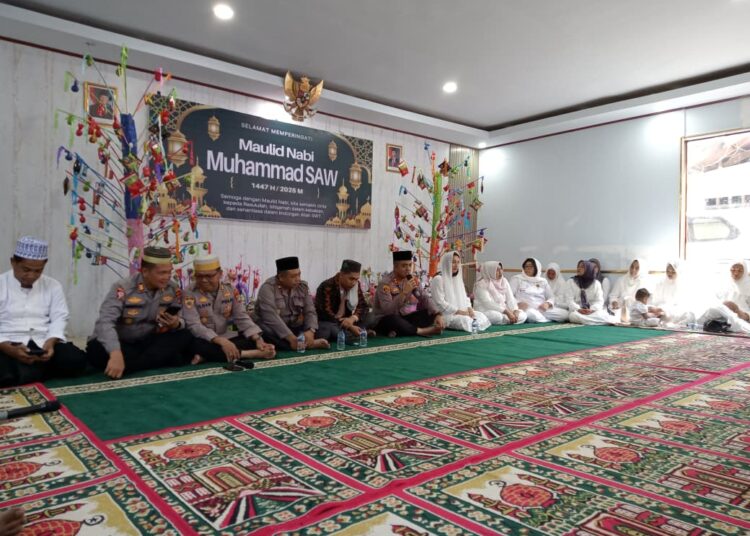 Teladani Akhlak Rasulullah, Polres Mansel Gelar Peringatan Maulid Nabi Muhammad SAW