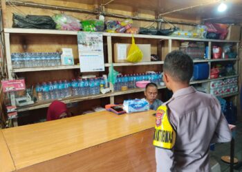 Sat Binmas Polres Tolikara Gelar Door to Door System Jaga Kamtibmas di Tengah Masyarakat