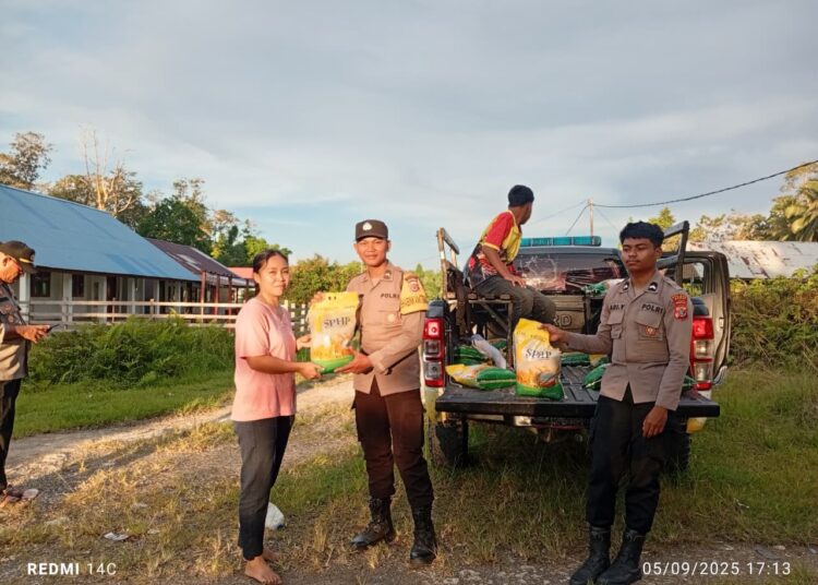 Kapolsek Sarmi Kota Kembali Gelar Pasar Murah di Pasar Sentral Mararena dan Wilayah Kota Sarmi