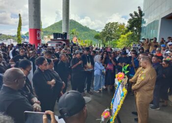 Polda Papua Pastikan Kondusivitas Aksi Demo Damai Simpatisan Salah Satu Paslon Gub dan Wagub Papua