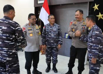 Kapolda Papua Terima Kunjungan Dankodaeral X Jayapura, Wujudkan Kebersamaan dalam Menjaga Stabilitas Keamanan