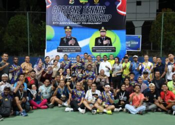 Kapolda Papua Resmi Tutup Turnamen Tenis Cartenz Anniversary ke-5 Tahun 2025, Tekankan Sportivitas dan Kebersamaan