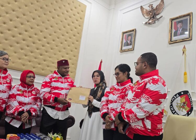 DPN Gercin Indonesia Audiensi dengan KPU RI, Tegaskan Dukungan untuk Penetapan Mari Yo Sebagai Gubernur Papua
