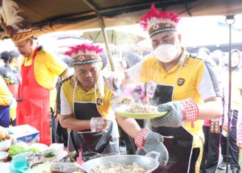 Semarak Hari Kesatuan Gerak Bhayangkari ke-73, Polda Papua Gelar Beragam Perlombaan