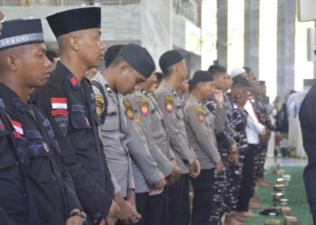 Polda Papua Hadiri Peringatan Maulid Nabi Muhammad SAW 1447 H di Masjid Raya Baiturrahim Jayapura