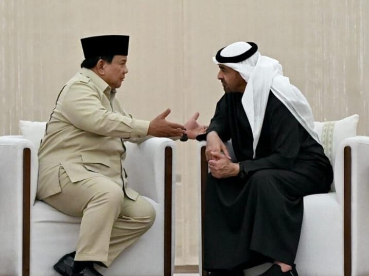 Presiden Prabowo dan Presiden MBZ Bahas Dinamika Global dalam Pertemuan di Abu Dhabi