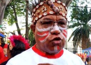 Bara JP Kukuhkan Willem Frans Ansanay sebagai Ketum DPP, Serukan Papua Damai