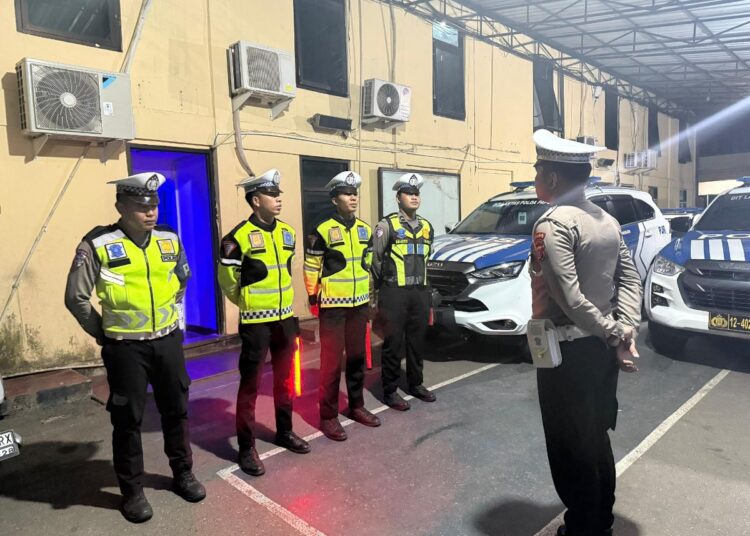 Cegah Balap Liar, Ditlantas Polda Papua Gelar KRYD Malam Minggu di Sejumlah Wilayah