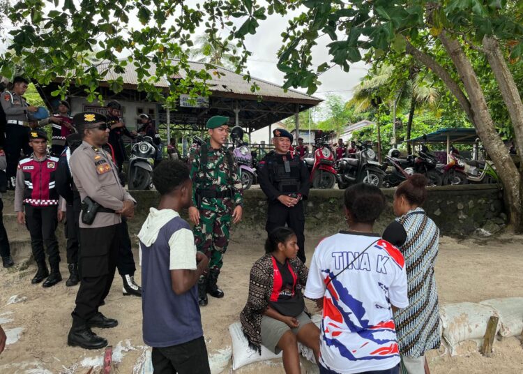 Polda Papua Barat Gelar Patroli Skala Besar untuk Jaga Keamanan dan Ketertiban