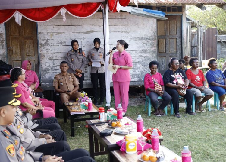 HKGB ke-73, Bhayangkari Daerah Papua Resmikan Sarana Air Bersih di Merauke